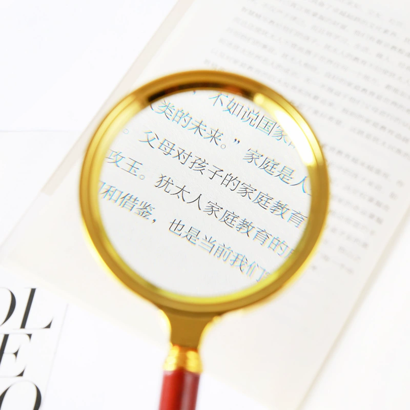 Handheld Magnifying Glass — Reading & Science, 50–80 mm Lenses, Folding & Fixed Models