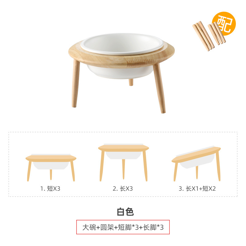 Ensalada de fruta de cerámica nórdica creativa Casa de cerámica sala de estar de fruta Placa de fruta caramelo seco tazón de gato y perro