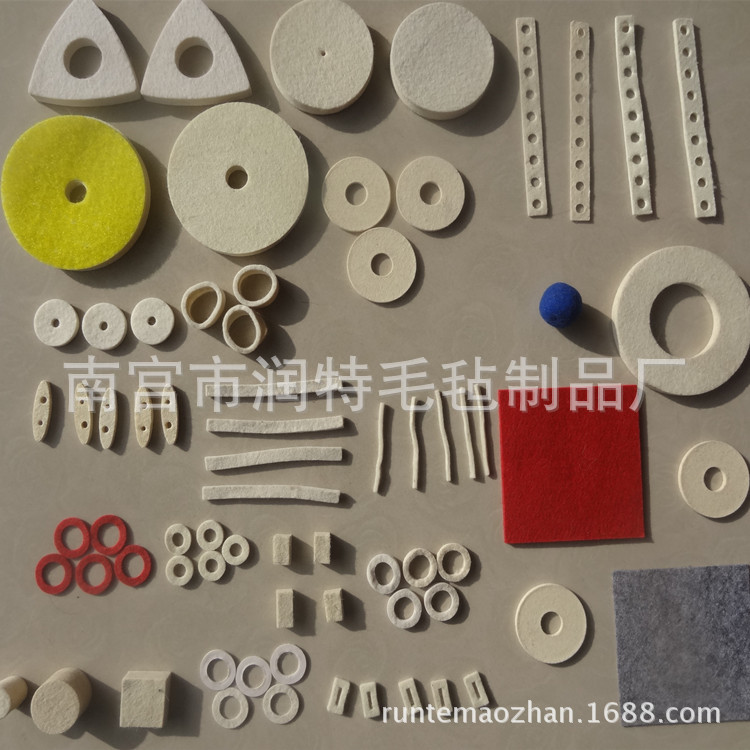 毛毡 异形 圆形 方形 各种形状毛毡垫 毛毡片 羊毛毡