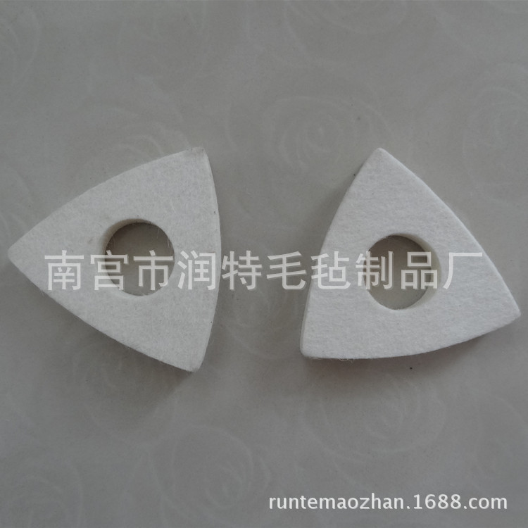 各种形状毛毡 毛毡垫 三角形毛毡垫 毛毡垫片