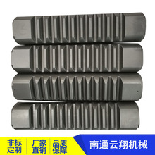 厂家直销齿轮齿条直线导轨轨道模型机械传动配件圆齿条圆轴