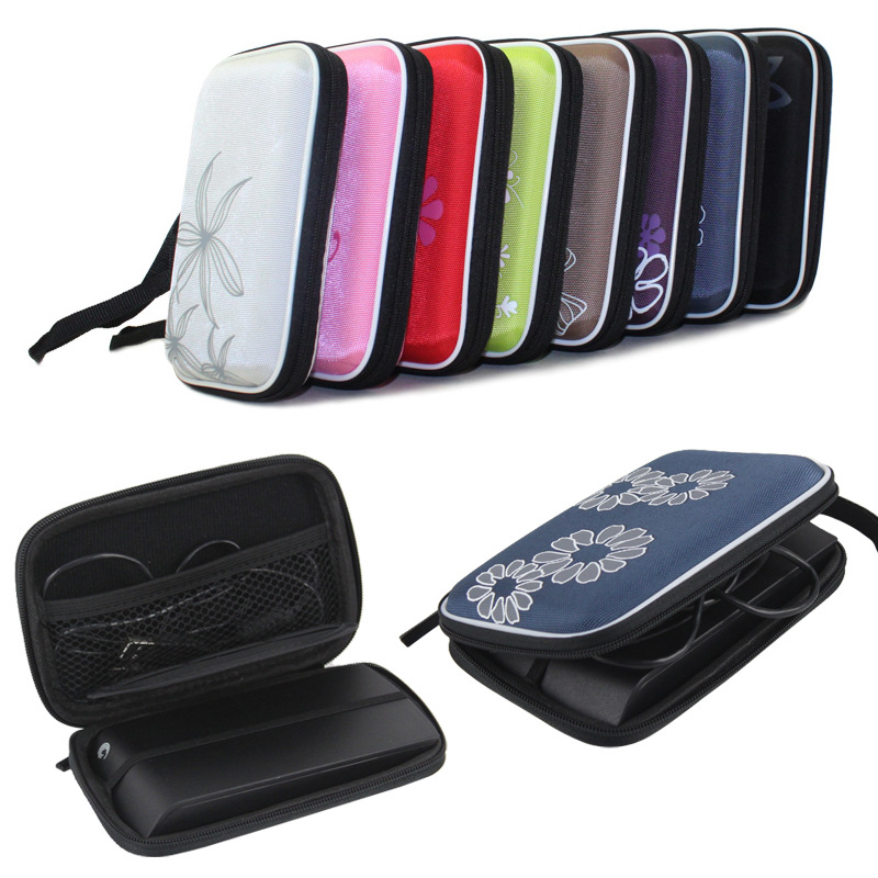 吉克沃厂家直销批发2.5寸移动硬盘包EVA硬盘便携包3C数码包