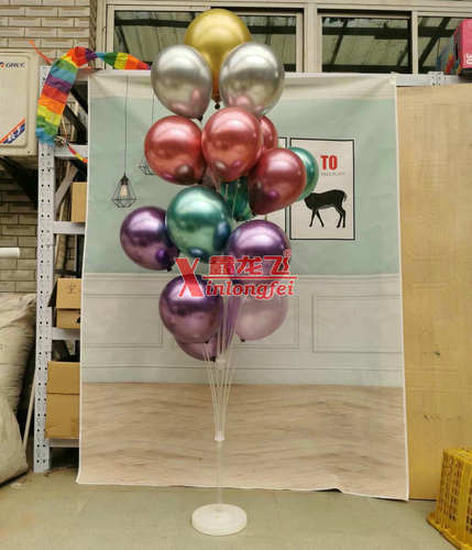 Birthday tree column arrangement bracket wedding decoration balloon heightening road wedding banquet table floating decoration supplies column road guide