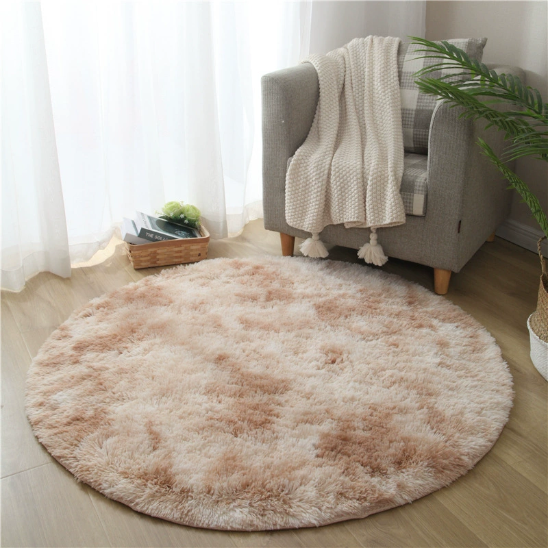 Заводская оптовая продажа INS Nordic Gradient Round Dyeing Dye Cushion Cushioning Basket Chair Cushion Home Living Room Dyeing Cushion