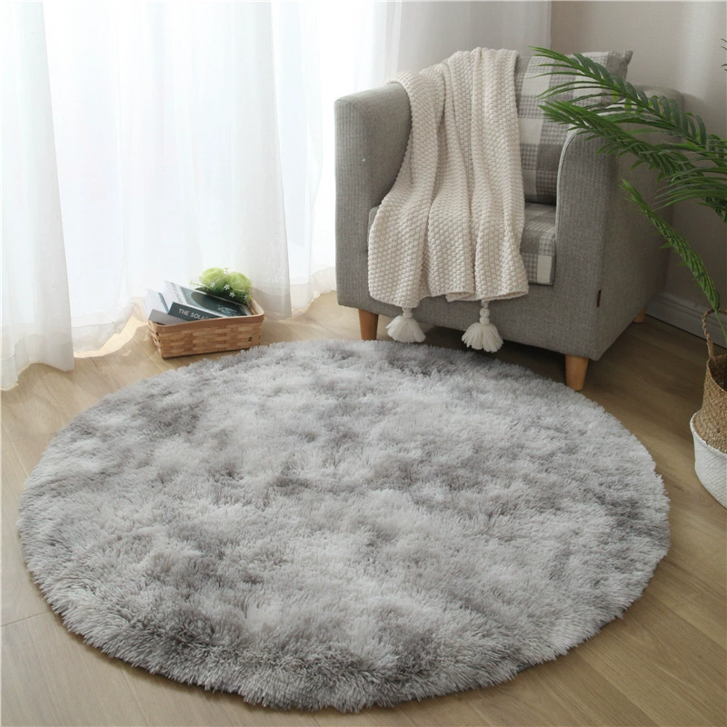 Заводская оптовая продажа INS Nordic Gradient Round Dyeing Dye Cushion Cushioning Basket Chair Cushion Home Living Room Dyeing Cushion
