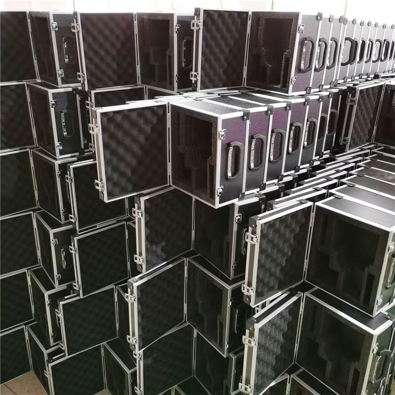 出售线路板操作铝合金仪器箱 手持式喷码机打标机包装防震工具箱