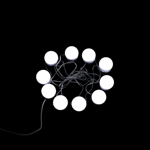 Hollywood makeup light bulb with three-color temperature dimmable front light mirror three-color makeup lighting light bulb string LED front light