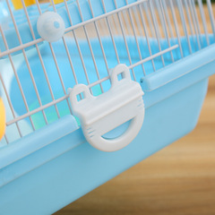 Hamster golden bear cage large magic fairy castle golden bear cage luxury double-story villa hamster supplies