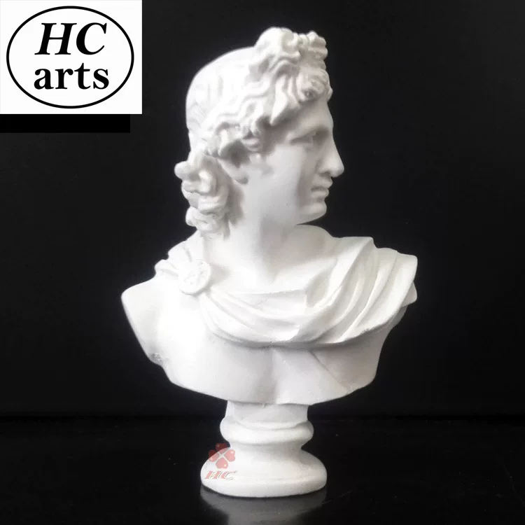 HC arts European style ornaments Apollo mini small resin plaster statue art teaching aid sketch copy