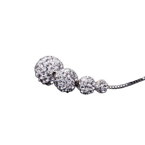 Crystal rhinestone ball Shambhala beads pendant bracelet earrings handmade bracelets DIY jewelry accessories wholesale
