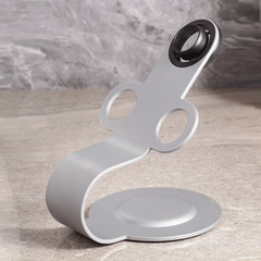 Adaptable Dyson hair dryer stand storage rack, no drilling hair salon upright display stand