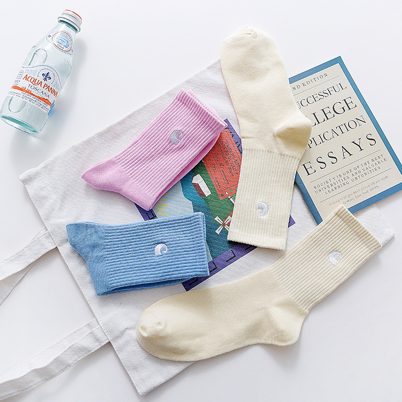 Trendy Brand New carhrrt Tooling Kaha Mid Socks Embroidered Sports Socks Couples Fashion Stockings Cotton Socks