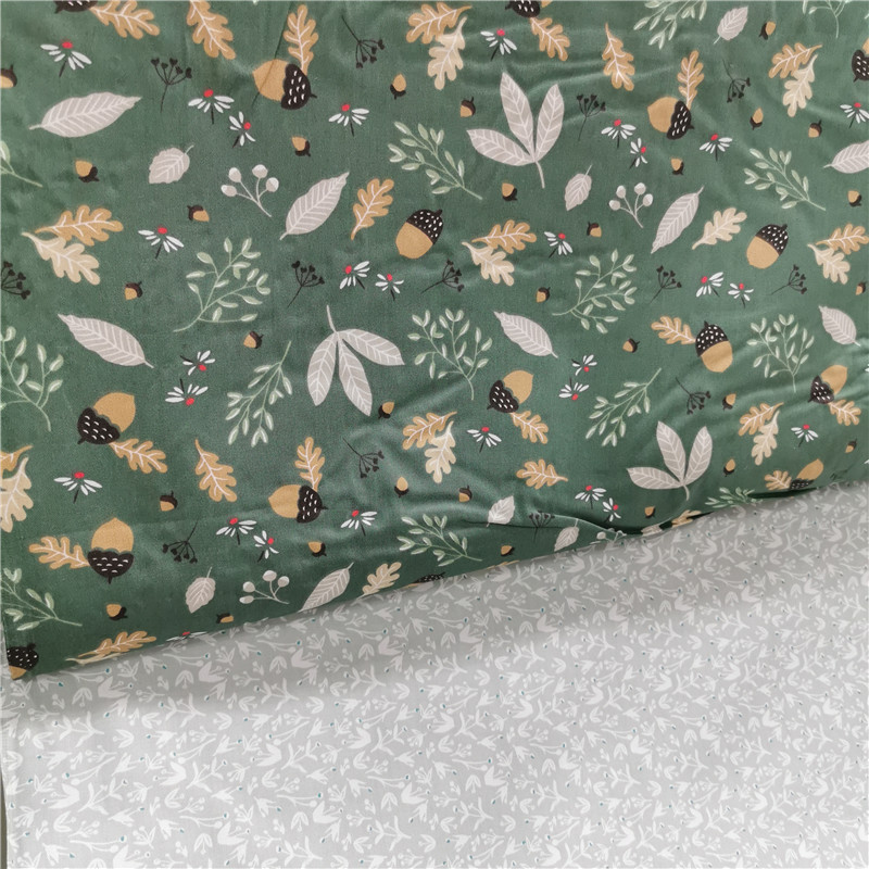 田园风格爆款绿色系小碎花手工拼布百家布料源头厂家直销