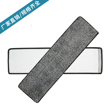 懒人拖把布平板拖把配件粘口替换布试平板选装拖把替换布批发