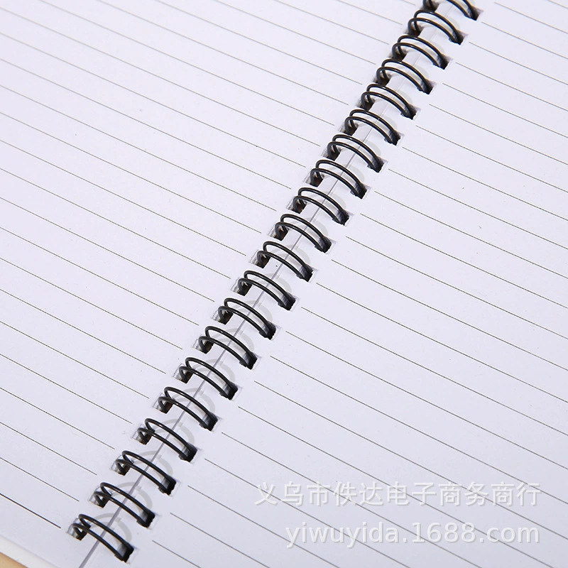 A5 coil is European and American style simple notebook Student students with thickened spiral bouquets, wholesale books