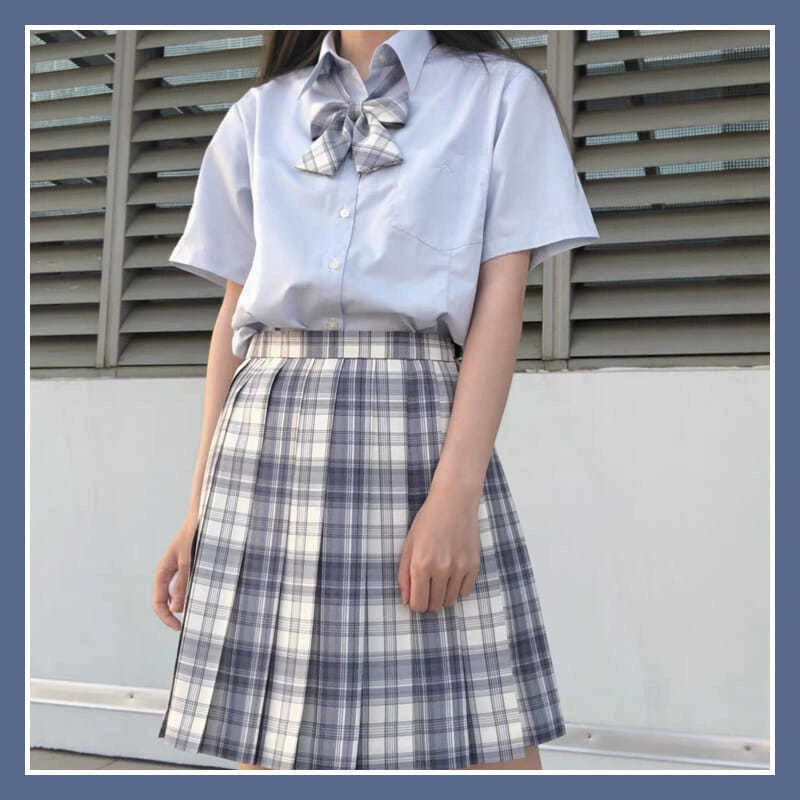 Нежная одноножевая клетчатая юбка высокого качества в наличии такая же православная Униформа JK юбка плиссированная юбка короткая юбка классное платье юбка