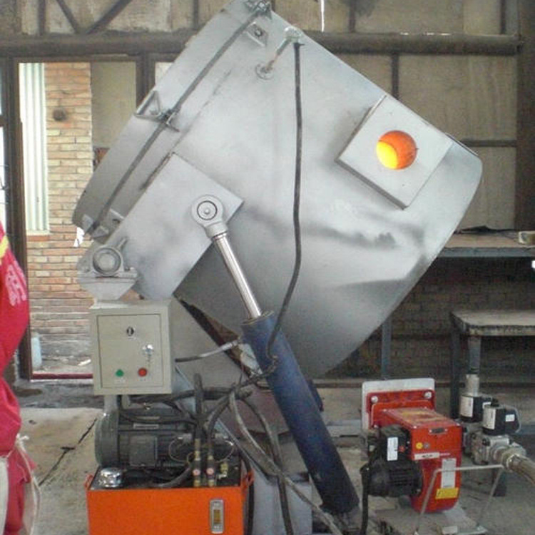 厂家批发可倾式铝合金熔化炉 铝合金熔化保温炉 坩埚炉