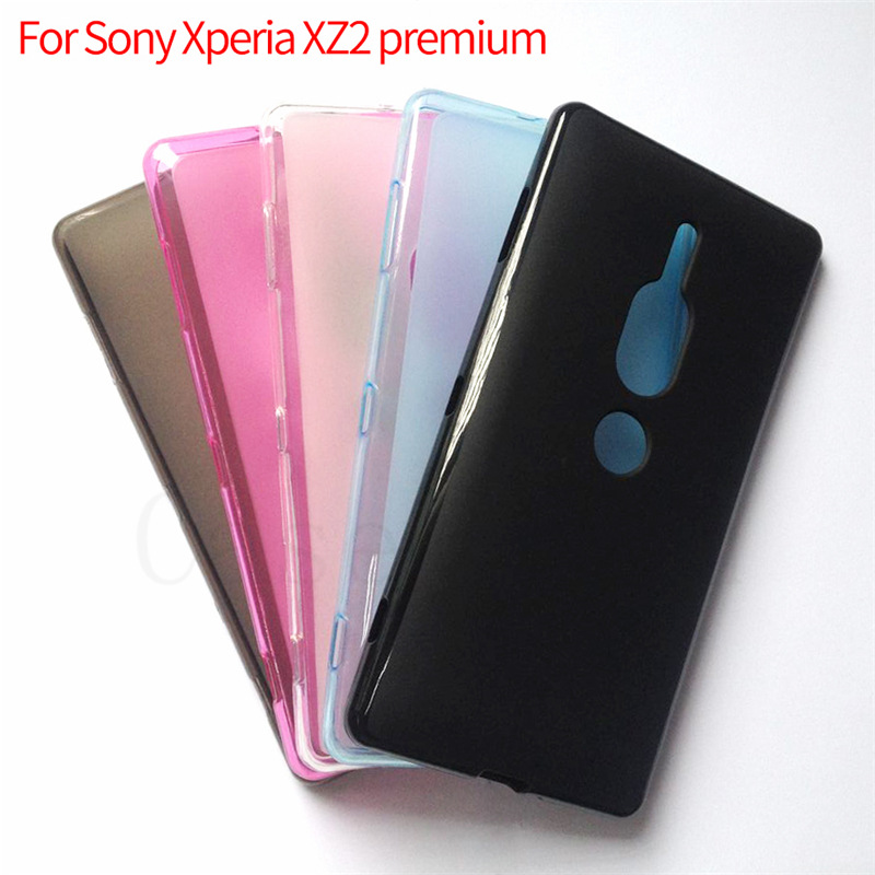 For SONY SONY Xperia phone case XZ2P protective case Premium phone case pudding case material