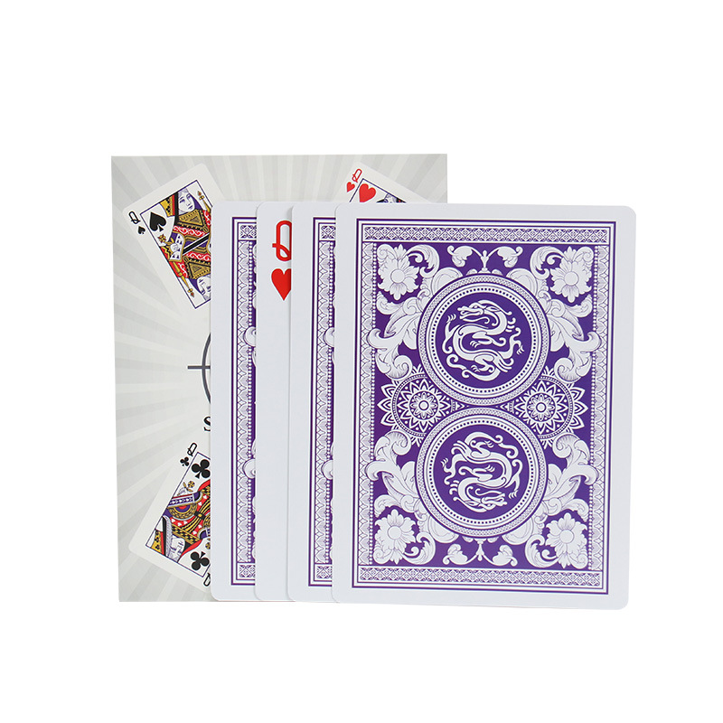 Ojo mágico del norte de la profecía, rompecabezas interactivo de cartas de juego para escenario mágico, gran tamaño, cuatro Q, milagro de la profecía.