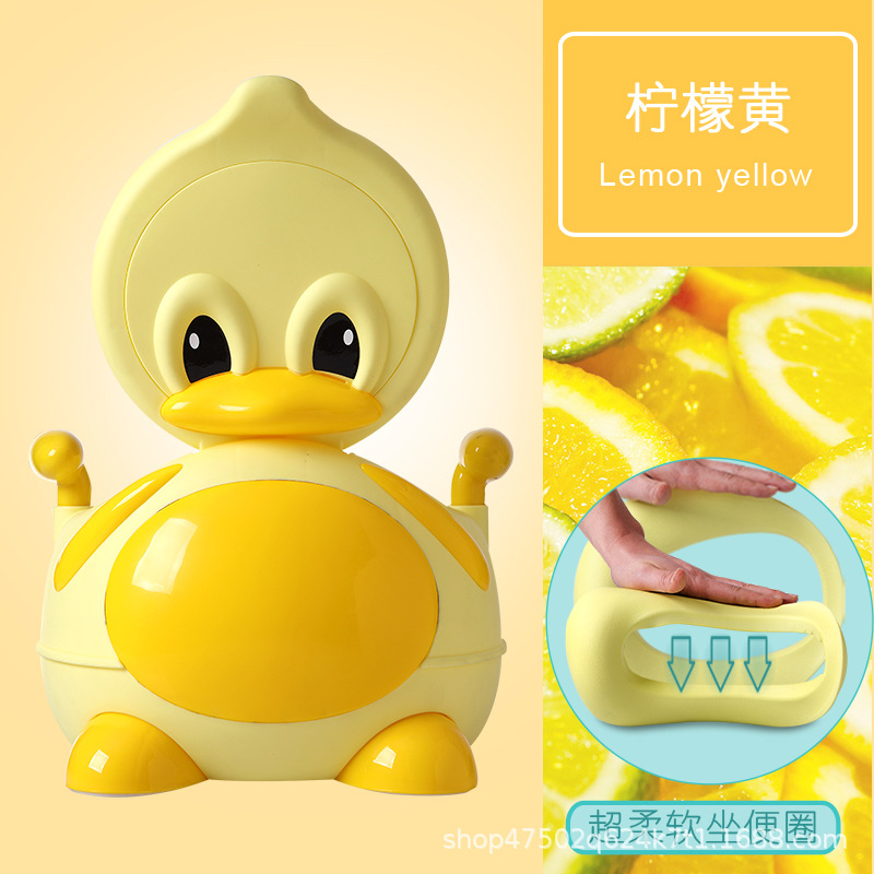 레몬 노란색 PU 쿠션