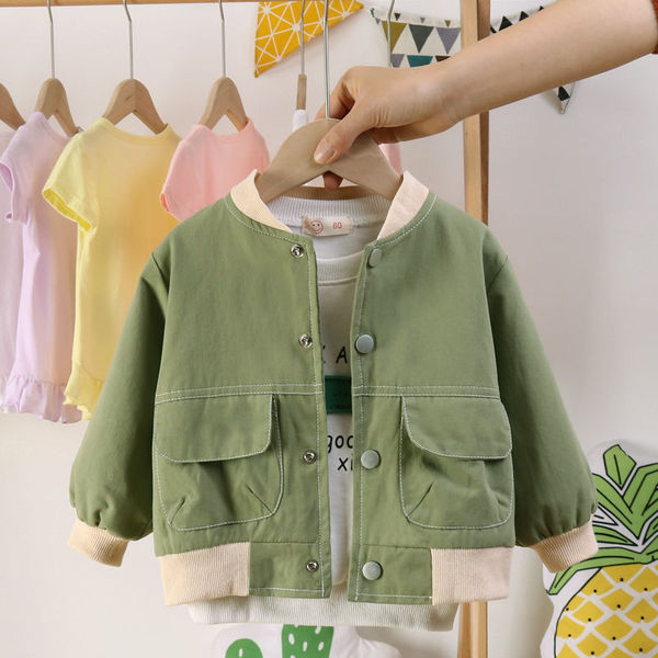 Children's autumn jacket for boys for early age