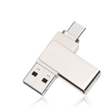 厂家直销跨境爆款二合一手机U盘TYPE-C多功能OTG高速USB 3.0优盘