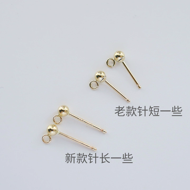 Серебряные серьги, круглые бусины, аксессуар, США, 14 карат
