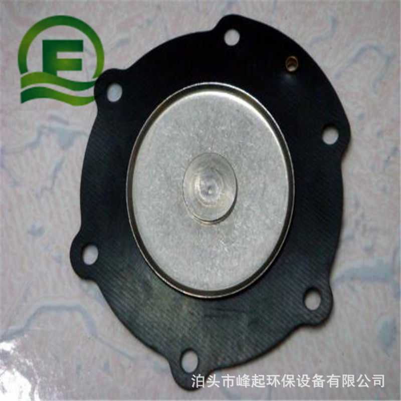 上海1.5寸直角阀膜片丁晴胶膜片喷吹清灰阀胶垫DCF型大小阀片垫片