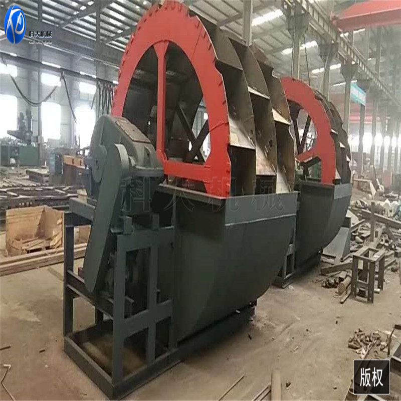 轮斗式洗砂机 风化砂清洗设备 安徽水洗砂机械设备制砂子生产线