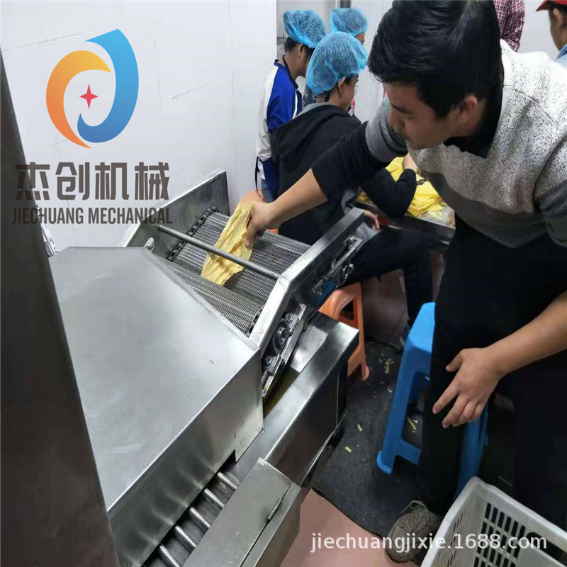 柳州南京腐竹片油炸机 一机多用油炸机器 小片腐竹油炸设备