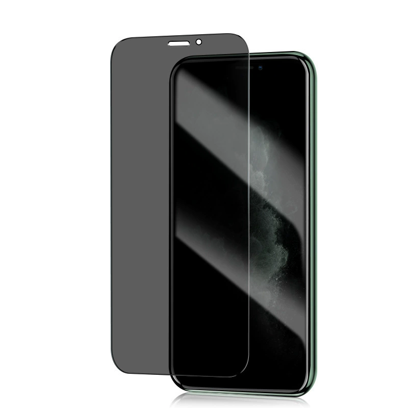 Подходящий защитный плёнка для экрана Apple iPhone 16/15/13Pro/Max/11, полное покрытие, фиолетовый свет, анти-щуривание, закалённое стекло