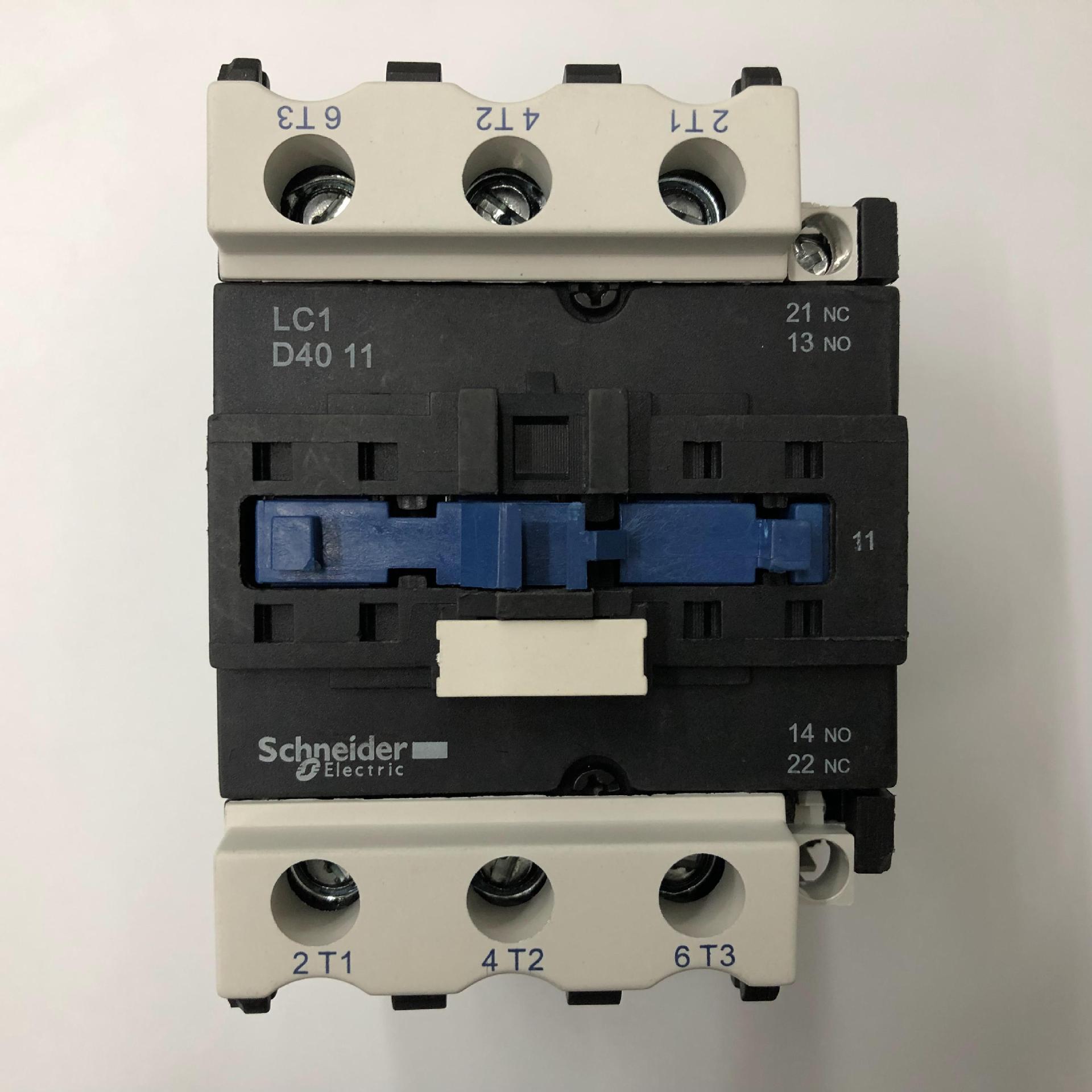 原装正品LC1-D4011Q5C AC380V Schneider三级交流接触器