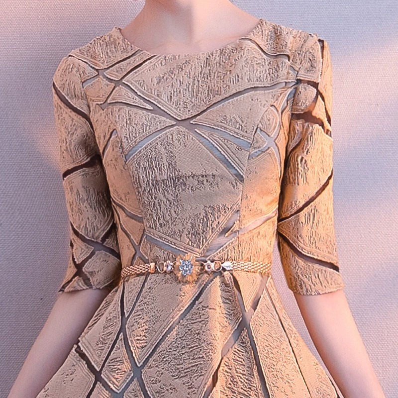 Demi-season evening dress