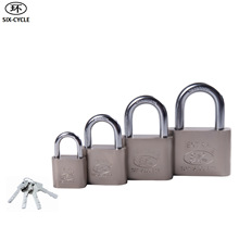 环牌30mm大圆角叶片挂锁仿不锈钢通开锁小锁子宿舍用跨境热销