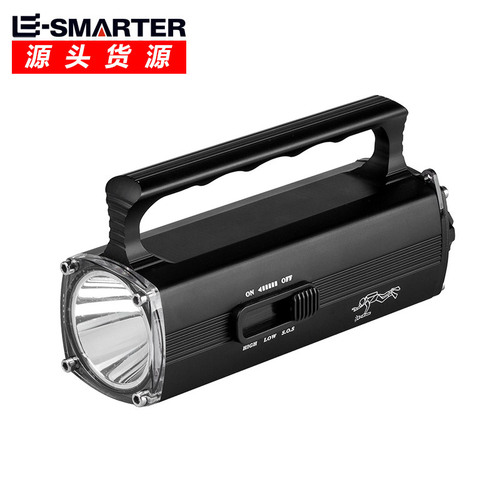 Diving portable light, aluminum alloy, high power, long battery life, rechargeable, outdoor lighting, waterproof, LED strong light flashlight