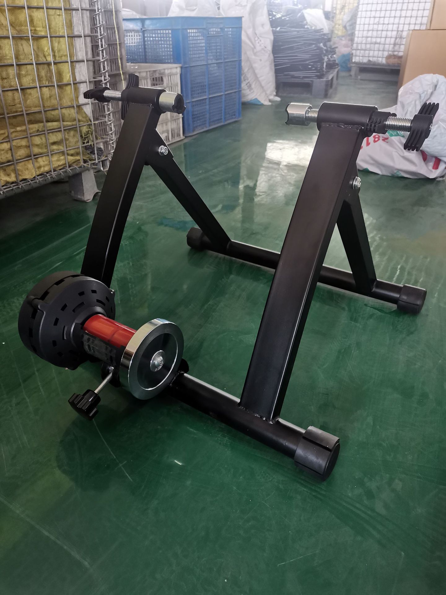 Plataforma de entrenamiento de bicicleta estante de estacionamiento bicicleta interior plataforma de fitness equipo de bicicleta // plataforma de ciclismo controlada por cable