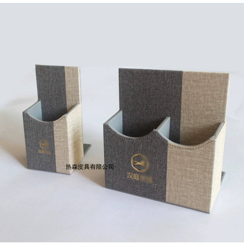 Прямые продажи с фабрики, держатель для пульта дистанционного управления для гостиницы, товары для гостиничных номеров, кожаные изделия, чехол для пульта дистанционного управления, зажим для хранения, стойка для пульта дистанционного управления для кондиционера