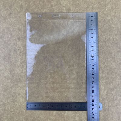B6 Pia mater sleeve pvc transparent Work cards Badge Card Holder Brand Manufactor wholesale size 18*13cm