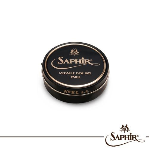 SAPHIR MDOɯ���źڽ�Pate de Luxe��Ƥ������Ь��50ml