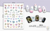 New Butterfly Nail Patch Flower Cross-border E-commerce Spring Glipper INS Butterfly Nail Patch Flower WG231-240