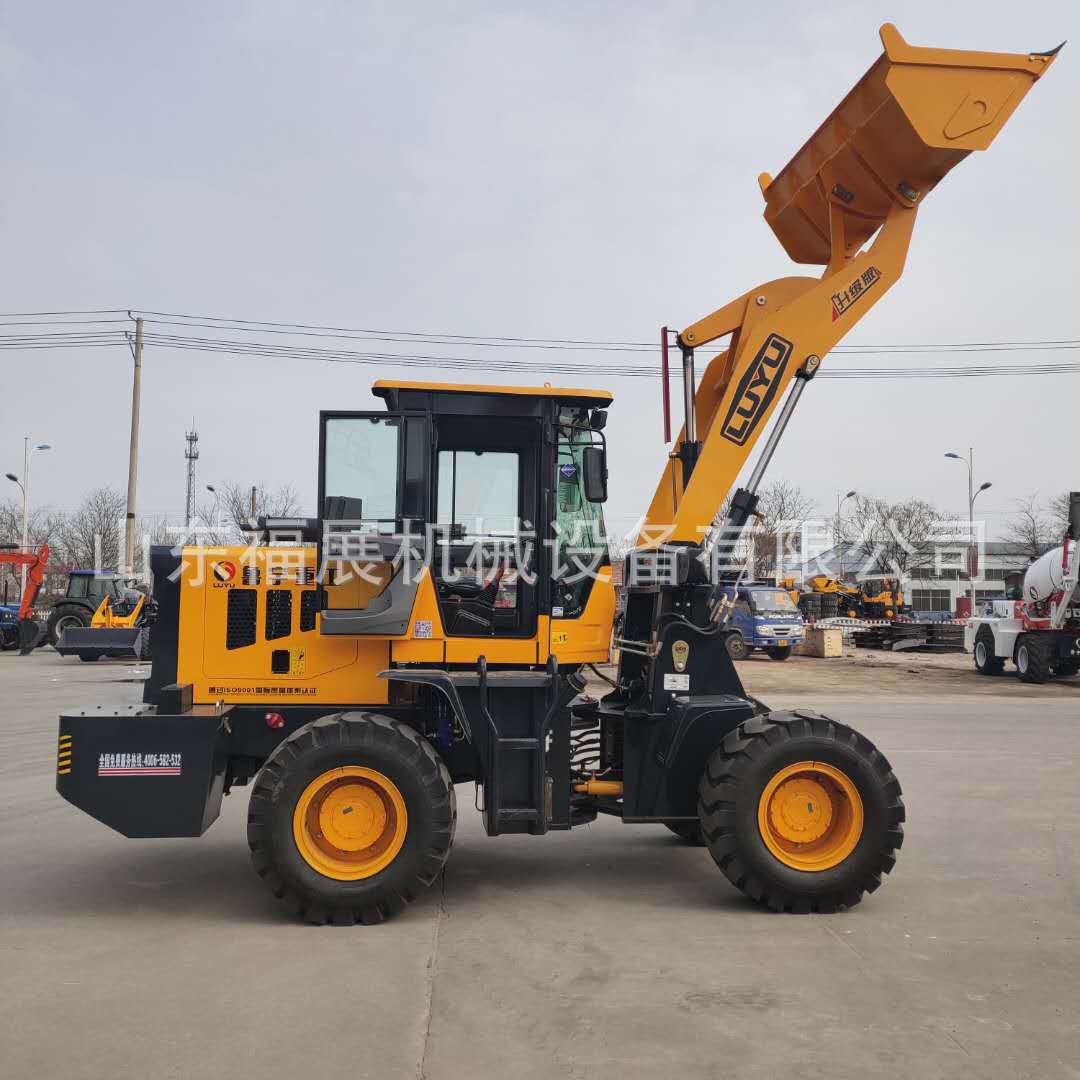 加长臂液压助力扫雪机 工程铲式无极变速20型装载机林业