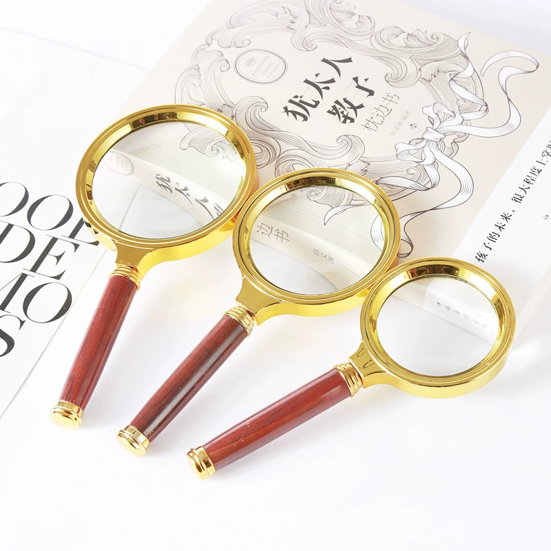 Handheld Magnifying Glass — Reading & Science, 50–80 mm Lenses, Folding & Fixed Models