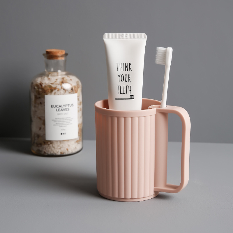 Bathroom Toothbrush Cup Holder Household Simple Mug For Bathroom_voghion.com