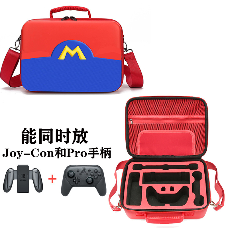 Para Nintendo interruptor de almacenamiento bolsa NS Mario gran envoltura Carchiu Pack Moto Sen bolsa de almacenamiento