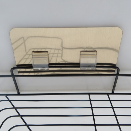 Traceless patch flat buckle solid claw buckle stainless steel storage rack U-shaped flat iron buckle strong traceless accessories