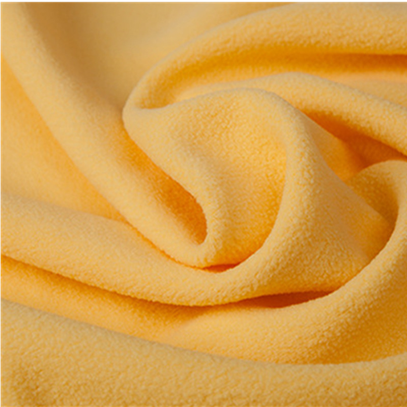 Tejido de lana polar de un solo lado tejido de lana compuesto de doble cara textil para el hogar cálido tejido de ropa para niños polar