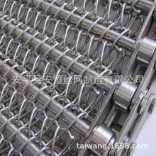 不锈钢网带 钢丝输送网 人字型加密金属网带 食品烘干输送钢丝网