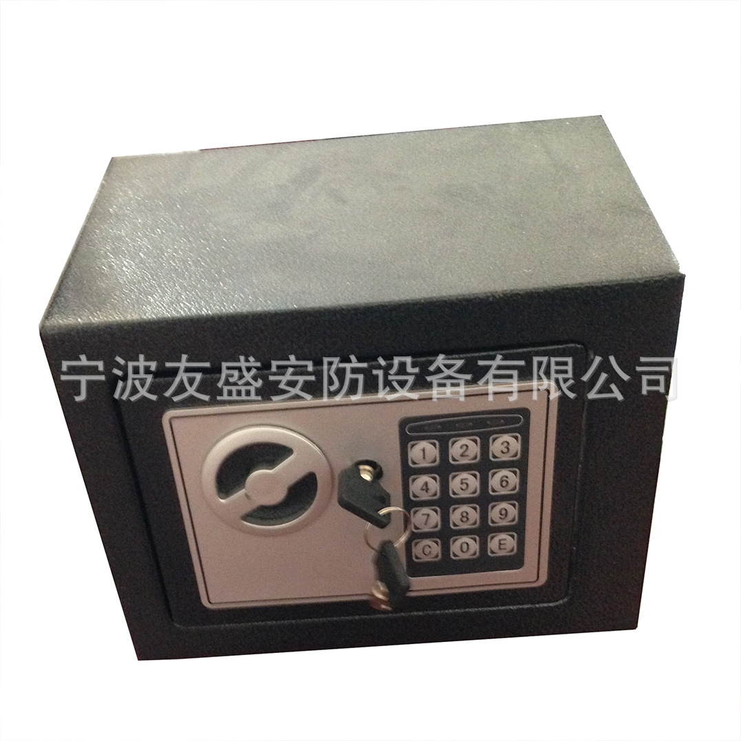厂家直销半自动旋钮保险箱酒店客房保险箱经济型保险柜
