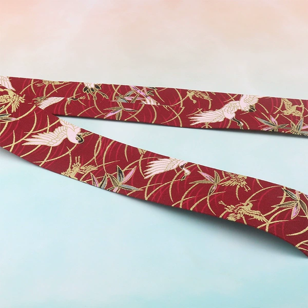 Red crane