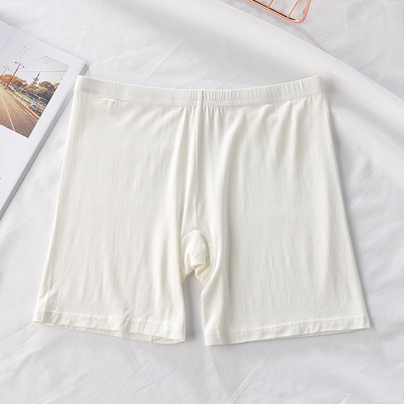 Polainas de encaje modal para mujer pantalones de seguridad anti-exposición más pantalones cortos de tamaño pantalones de seguro verano manmeijiao